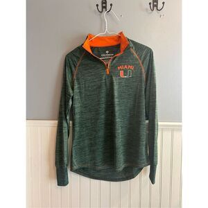 Miami Hurricanes women’s athletic top New size M